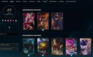 [Entrega Automática] Lol Ferro, 49 Skins, 1 Lendária, 8K Ea - League of Legends