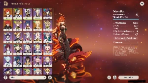 Mavuika C2 + Biss, Diluc C0 + Biss, Emilie C0 + Biss, Iansan - Genshin Impact