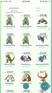 CONTA NÍVEL 34 QUASE 35 TOP - Pokémon