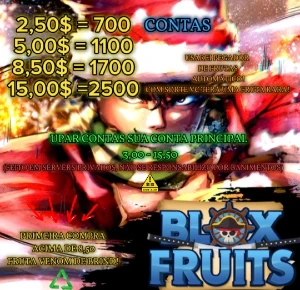 Contas De Blox Fruit - Roblox