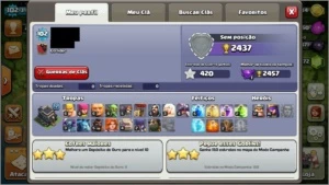 conta cv9 praticamente full - Clash of Clans