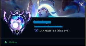 CONTA D2 MAIN EVE KAYN LILLIA - League of Legends LOL
