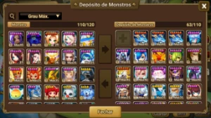 minha conta de sw com uns 7 meses - Summoners War
