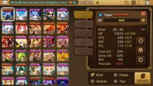 minha conta de sw com uns 7 meses - Summoners War