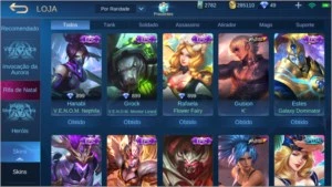 Conta mobile legends