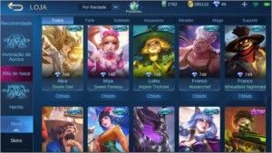 Conta mobile legends