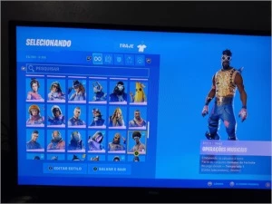 Conta fortnite s3  com 127 skins + salve o mundo