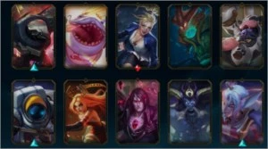 Conta de LOL,Lv 151,prata 2,Com 73 skins - League of Legends
