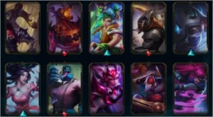 Conta de LOL,Lv 151,prata 2,Com 73 skins - League of Legends