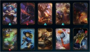 Conta de LOL,Lv 151,prata 2,Com 73 skins - League of Legends