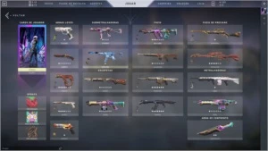 Conta Valorant, Ouro 3 , muitas skins