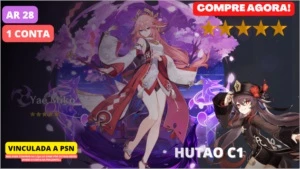 YAE MIKO e HUTAO C1 - AR 28 - Genshin Impact