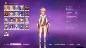 YAE MIKO e HUTAO C1 - AR 28 - Genshin Impact