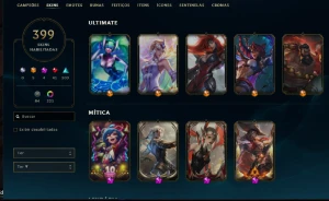 Conta lol 399 skins - League of Legends