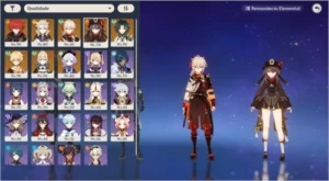 AR 55 Hutao / Xiao / Albedo / Kazuha e + 4 T5 - Genshin Impact