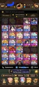 Conta Com Escanor 4/6 E Meli Traidor 6/6 - Seven Deadly Sins
