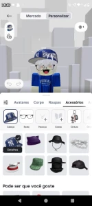 Conta de Roblox.