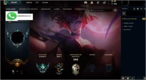 Conta platina lol - League of Legends