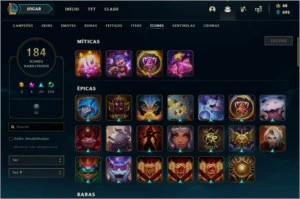 Conta platina lol - League of Legends