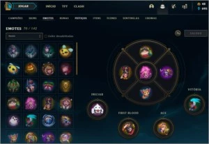 Conta platina lol - League of Legends