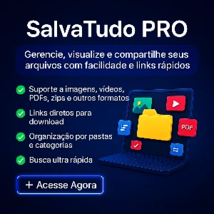 SalvaTudo PRO – Sistema de Gerenciamento de Arquivos Online - Others