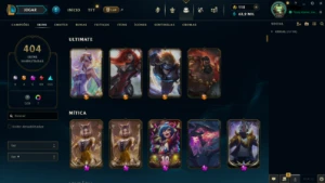 Conta com 400+ Skin Platina 4 - League of Legends LOL