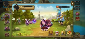 summoners war - Giselle + Robo Dark