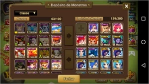 Conta Summoners Wars servidor Global F3 - Outros