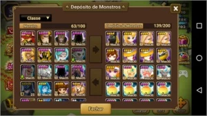Conta Summoners Wars servidor Global F3 - Outros