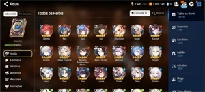 CONTA EPIC SEVEN (6 MLS 5* ) QUASE 7 RANK 66 - Outros
