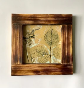 Quadro Decorativo Botânico Feito à Mão