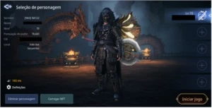 V>Conta mir4 guerreiro lv 70