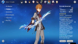 AR 59 end game - 19 5 star + 6 armas 5 star + Hutao Yelan - Genshin Impact