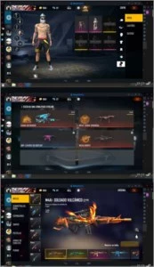 CONTA FREE FIRE RARA, PARA SAIR HOJE