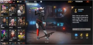 CONTA FREE FIRE RARA, PARA SAIR HOJE