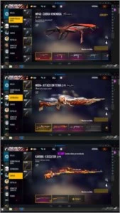 CONTA FREE FIRE RARA, PARA SAIR HOJE