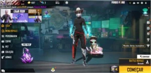 CONTA FREE FIRE RARA, PARA SAIR HOJE
