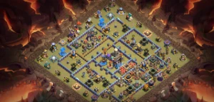 Centro De Vila 18 - Clash of Clans