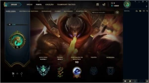 Conta Platina I - League of Legends LOL