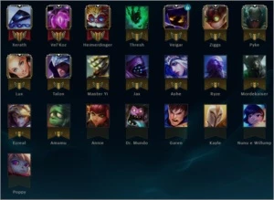 Conta Platina I - League of Legends LOL
