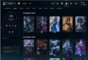 Conta MESTRE, level 161, 92 campeões e 48 skins - League of Legends LOL