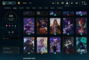 Conta MESTRE, level 161, 92 campeões e 48 skins - League of Legends LOL