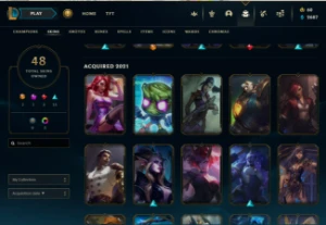 Conta MESTRE, level 161, 92 campeões e 48 skins - League of Legends LOL