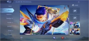 CONTA MLBB +200 SKINS, 79 HEROES, ELO MÁXIMO MÍTICO IV - Mobile Legends