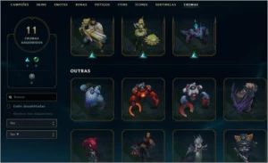 134 Skins, Todos os Campeões e 71k de EA ( e mais) - League of Legends LOL