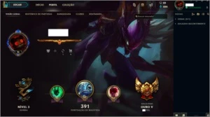 CONTA LOL [GOLD V] - 78 SKINS - 138 CHAMP - 130 ÍCONES - League of Legends