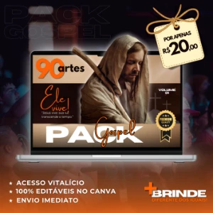 Pack Artes Incríveis Gospel Volume 1