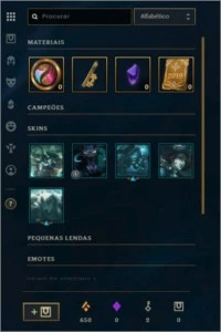 🟢 CONTA SMURF PLATINA 🔥 MMR MUITO ALTO 💎 28K ESSÊNCIAS - League of Legends LOL