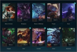 🟢 CONTA SMURF PLATINA 🔥 MMR MUITO ALTO 💎 28K ESSÊNCIAS - League of Legends LOL