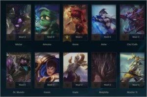 🟢 CONTA SMURF PLATINA 🔥 MMR MUITO ALTO 💎 28K ESSÊNCIAS - League of Legends LOL